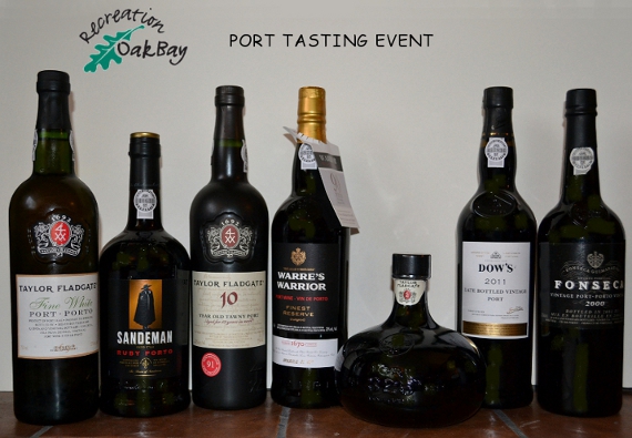 port tasting event